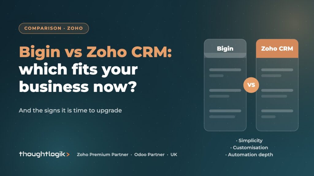 Bigin vs Zoho CRM: Which Should You Choose, and When to Upgrade?