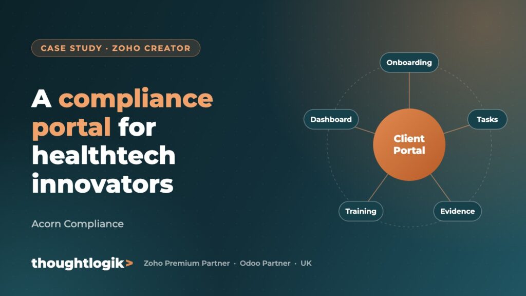 A compliance portal for healthtech innovators (Acorn Compliance)