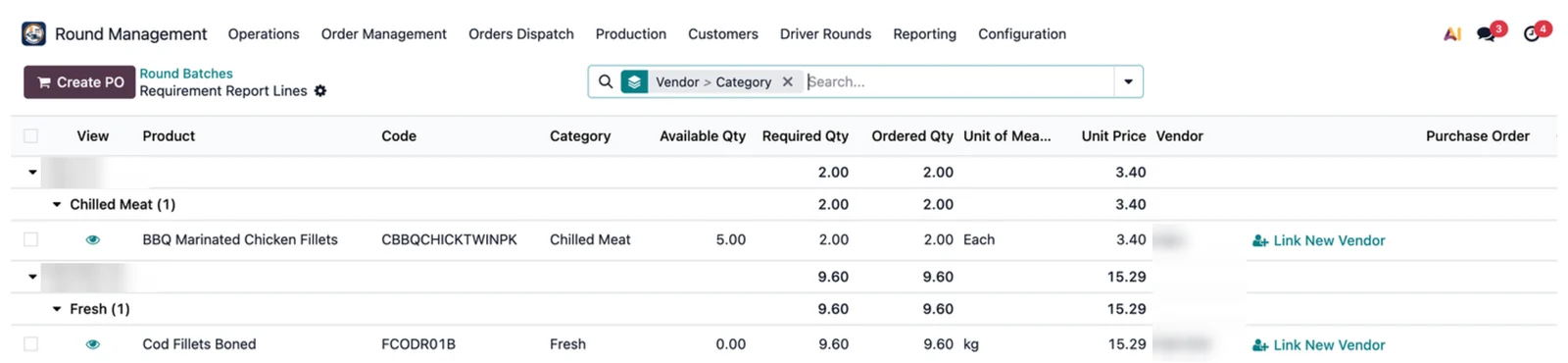 Buy against demand