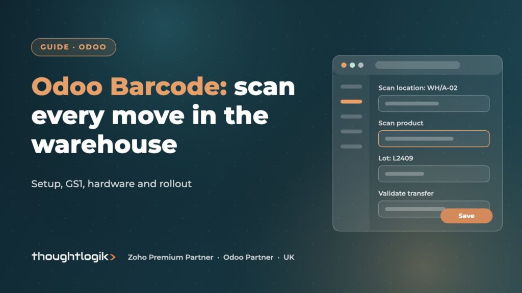 Odoo Barcode App: Scanning for Faster, Accurate Warehouses