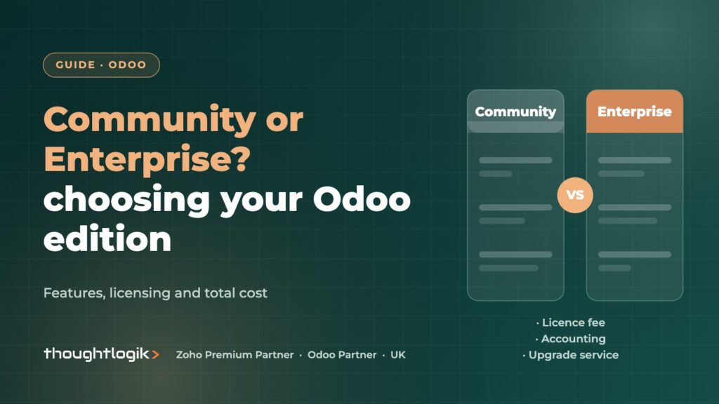 Odoo Community vs Enterprise: Which Edition Is Right for You?
