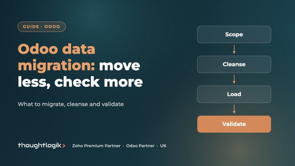 Odoo Data Migration Guide: What to Move, Cleanse and Validate