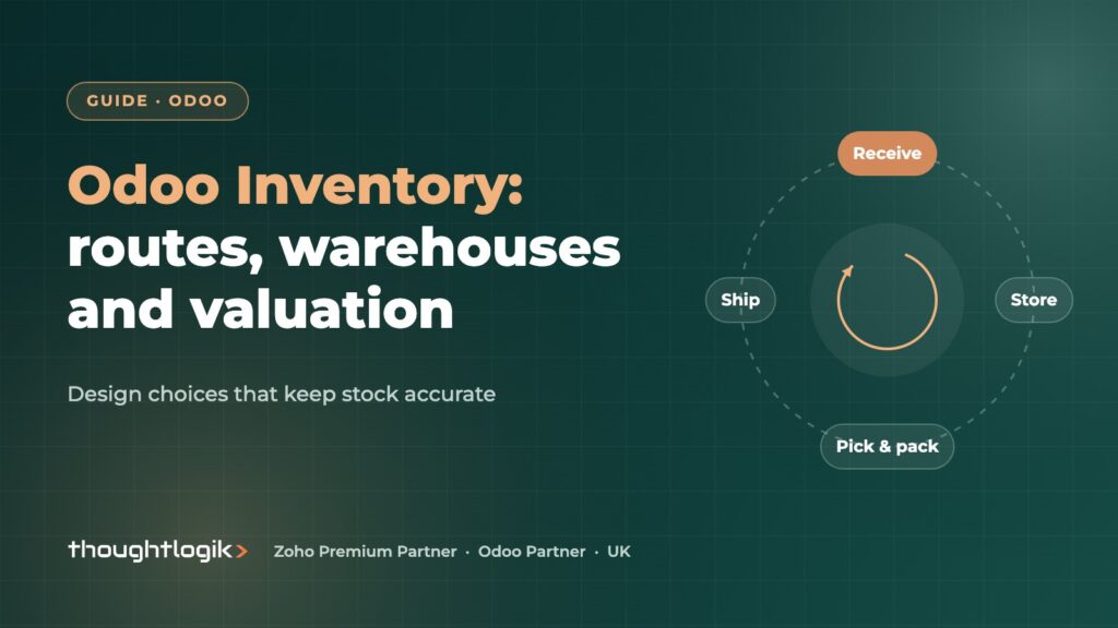 Odoo Inventory Management Guide: Routes, Warehouses, Valuation