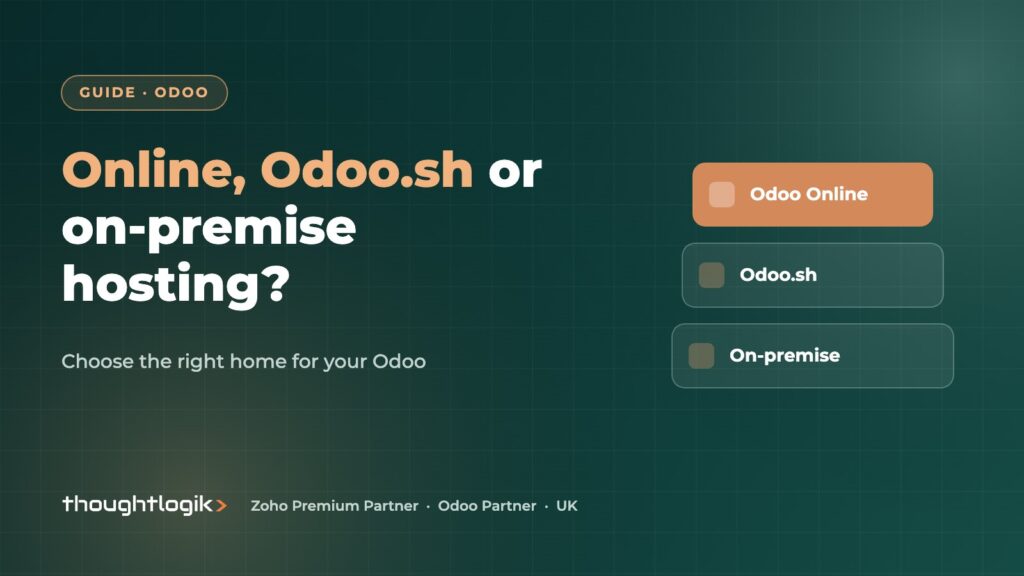 Odoo Online vs Odoo.sh vs On-Premise: Which Hosting Is Best?