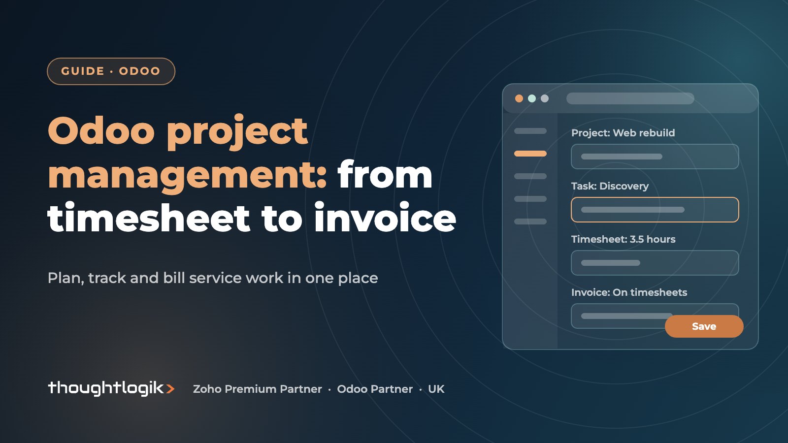 Odoo Project Management and Timesheets for UK Service Businesses