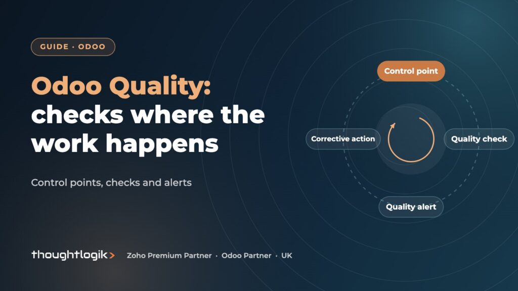 Odoo Quality App: Control Points, Checks and Alerts Explained