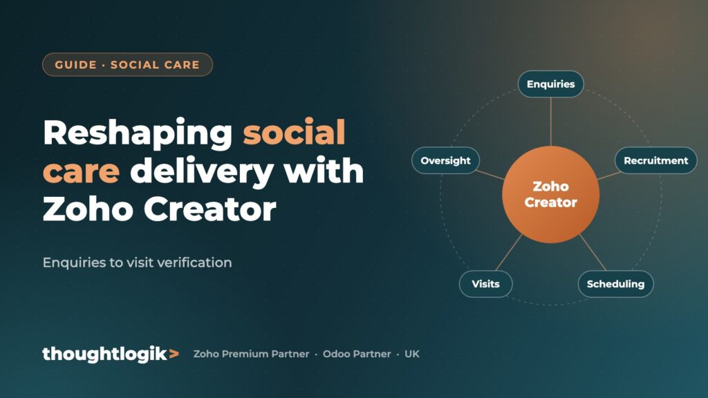 Reshaping social care delivery with Zoho Creator (Enquiries to visit verification)
