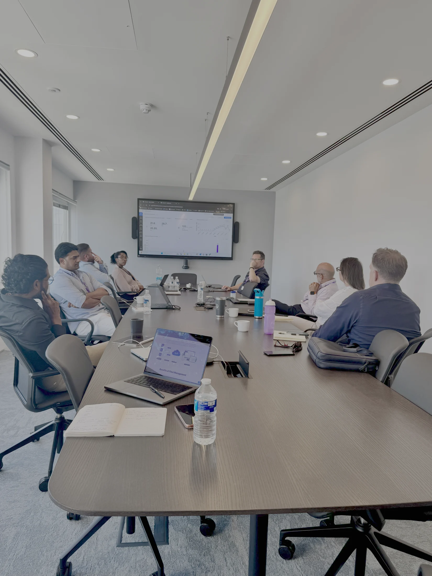 ThoughtLogik consultants in a client strategy workshop