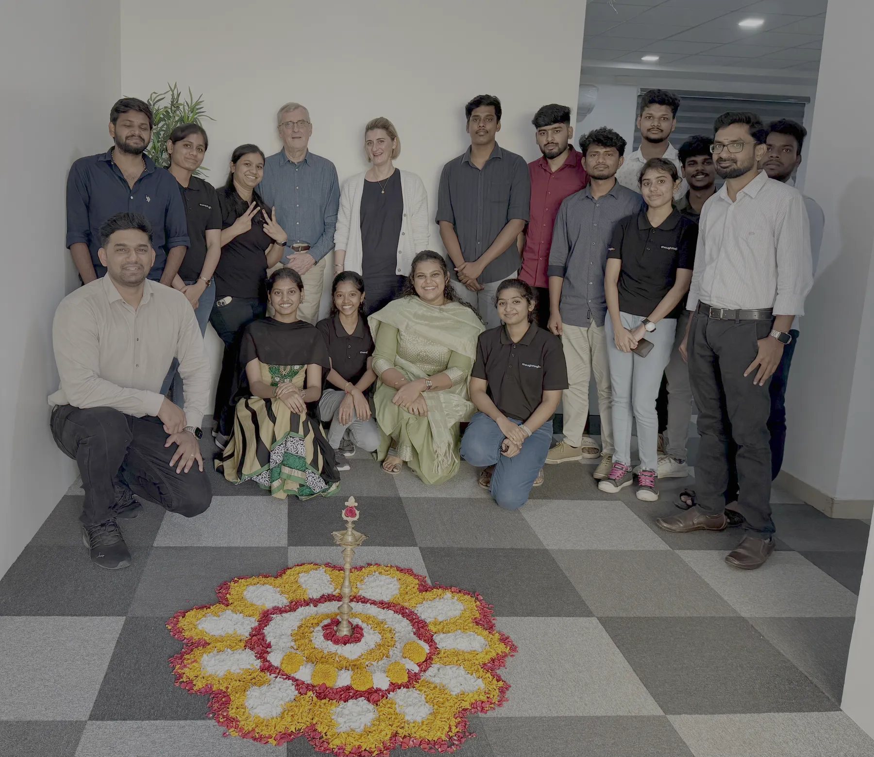 ThoughtLogik team office celebration