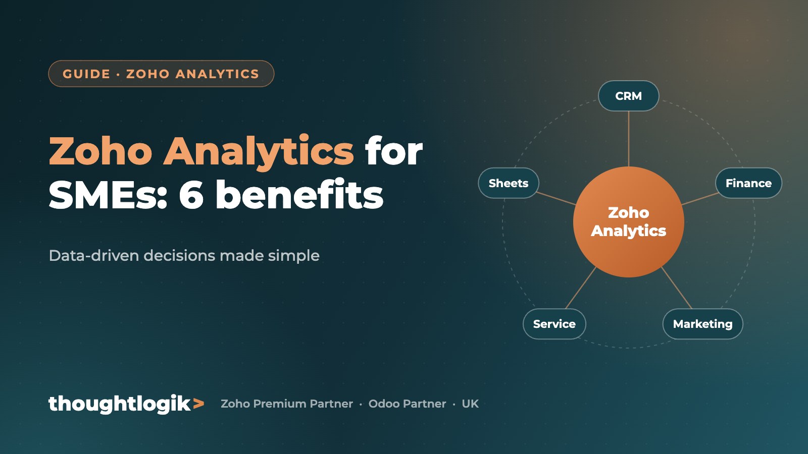 Zoho Analytics for SMEs: 6 benefits (Data-driven decisions made simple)