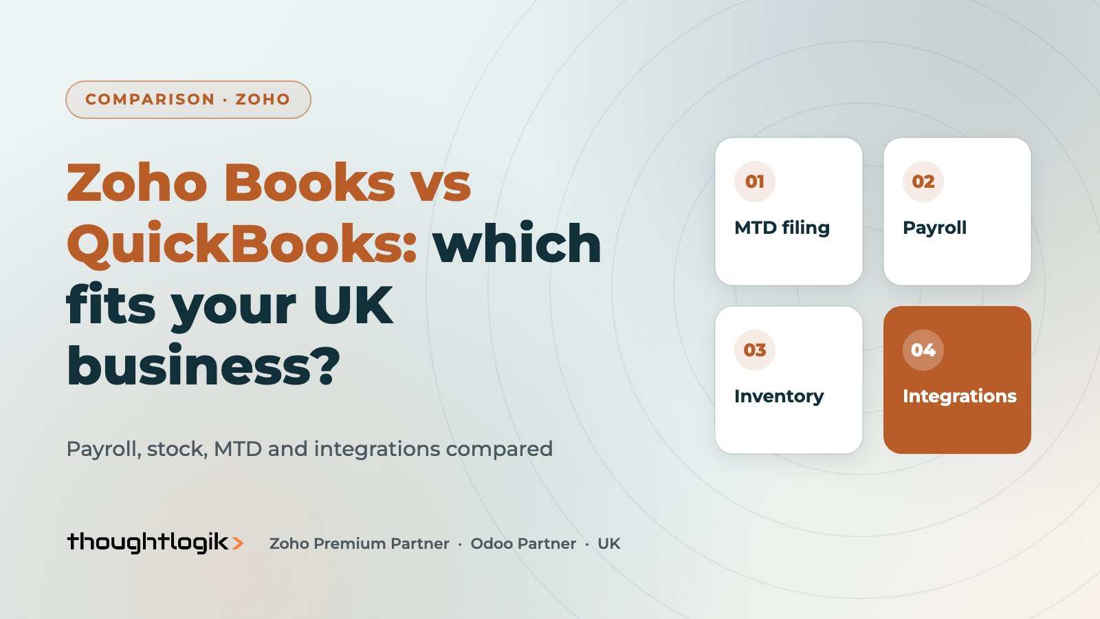 Zoho Books vs QuickBooks Online: A UK Buyer's Comparison