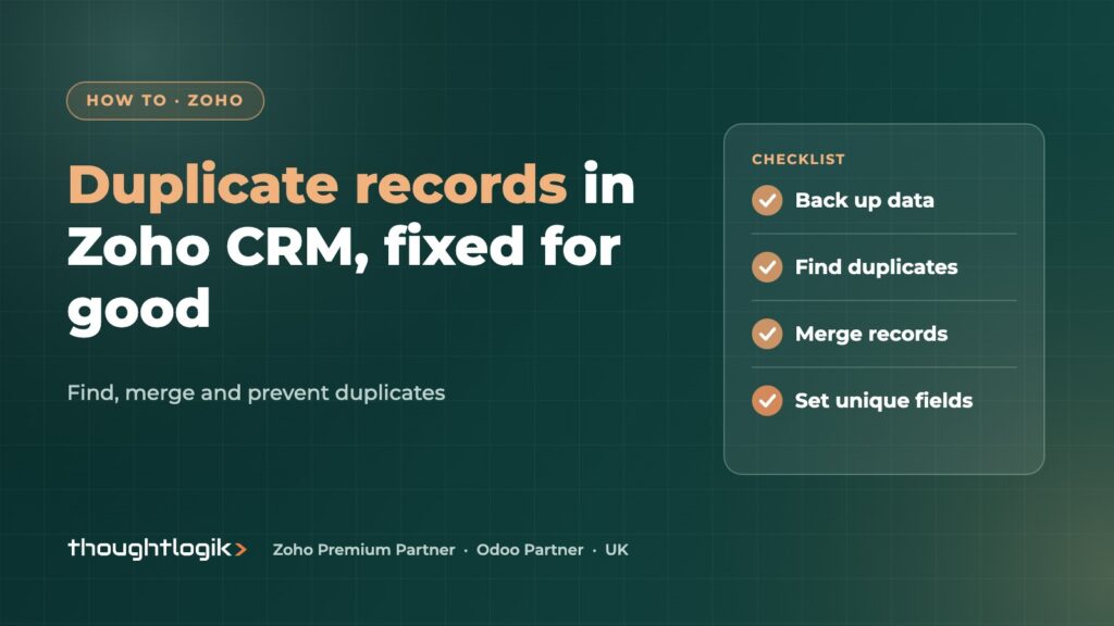 Duplicate Records in Zoho CRM: How to Find, Merge and Prevent Them