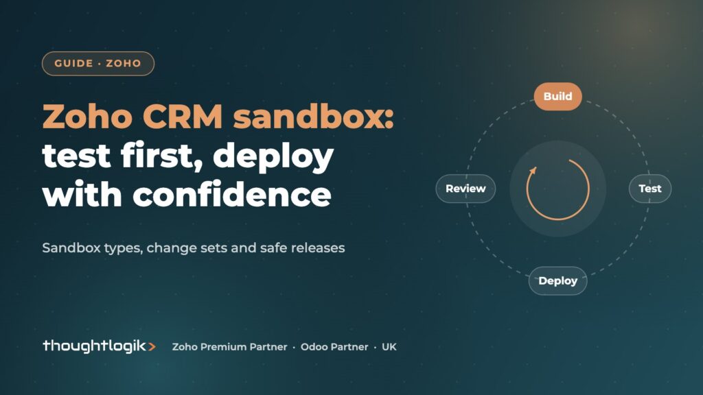 Zoho CRM Sandbox: Test Changes Safely and Deploy With Confidence