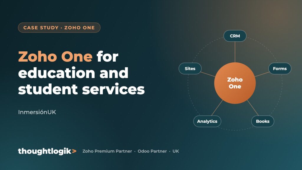 Zoho One for education and student services (InmersiónUK)