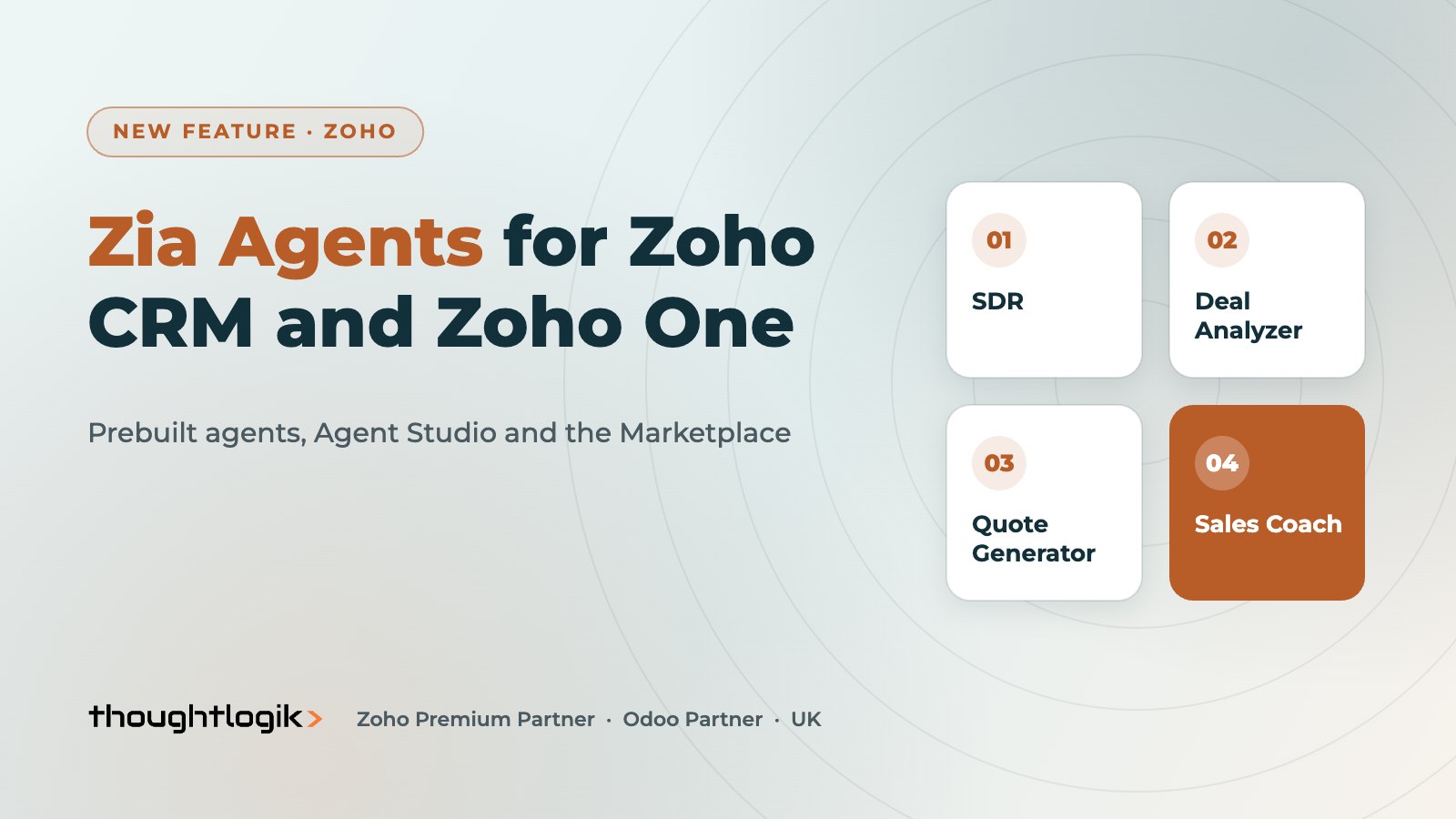 Zia Agents in Zoho: Agent Studio and the Agent Marketplace Explained